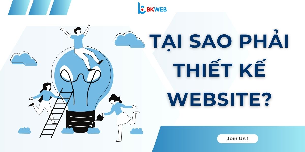 Tại sao phải thiết kế website