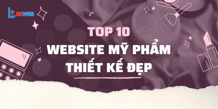 top 10 website mỹ phẩm thiết kế đẹp